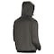 Pioneer Heated Fleece Hoodie Jacket w/ Detachable Hood, Charcoal, S V3210440U-S - alternate 7